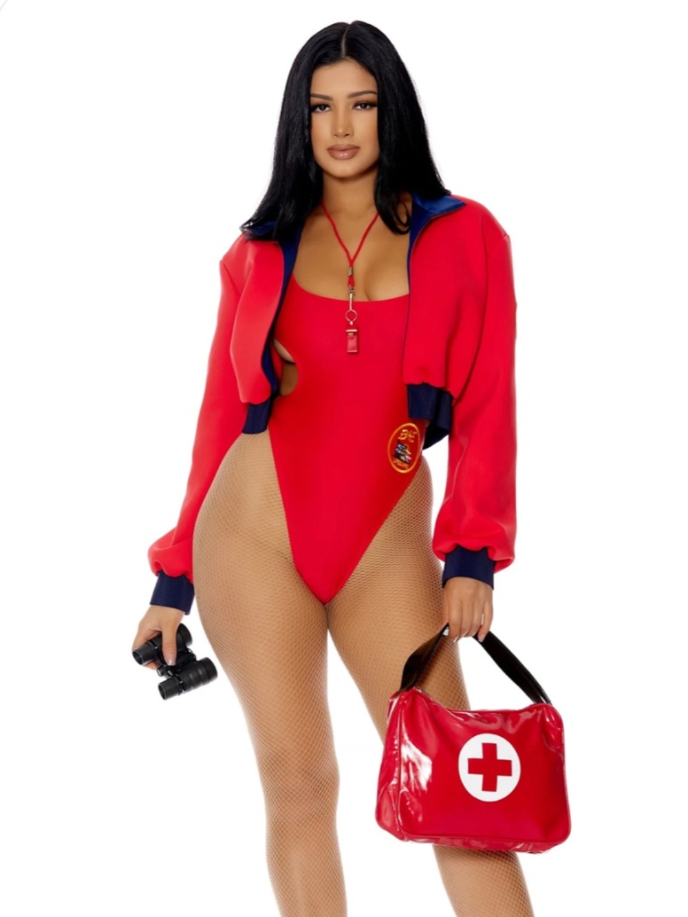 Forplay Watch Out Bae 5-Piece Women's Sexy Movie Character Costume XS/S